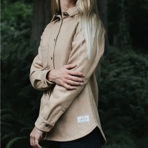 Anian Modern Melton Wool Shirt/Jacket